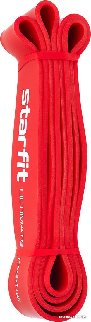 Фитнес резинка Starfit ES-803 (17-54 кг, красный)