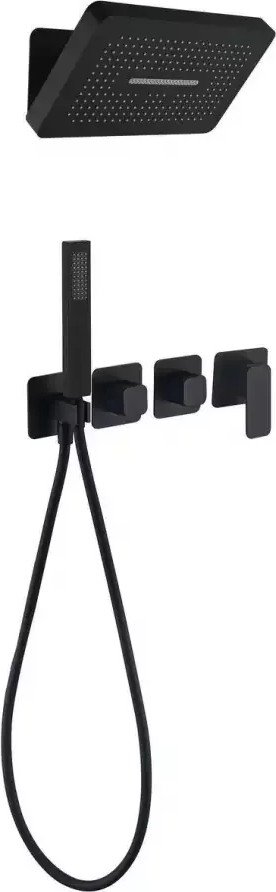 

Душевая система Grocenberg GB5030 (черный матовый)