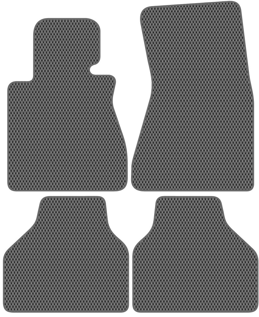 

Комплект ковриков для авто Alicosta BMW 7-Series IV (седан / E65 Short) 2001 - 2008 (серый, ромб)