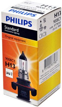 

Галогенная лампа Philips H13 Standart 1шт [9008C1]