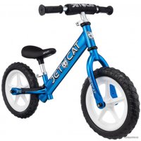 Беговел JetCat 12 Sport SLT EVA (синий, белые колеса)