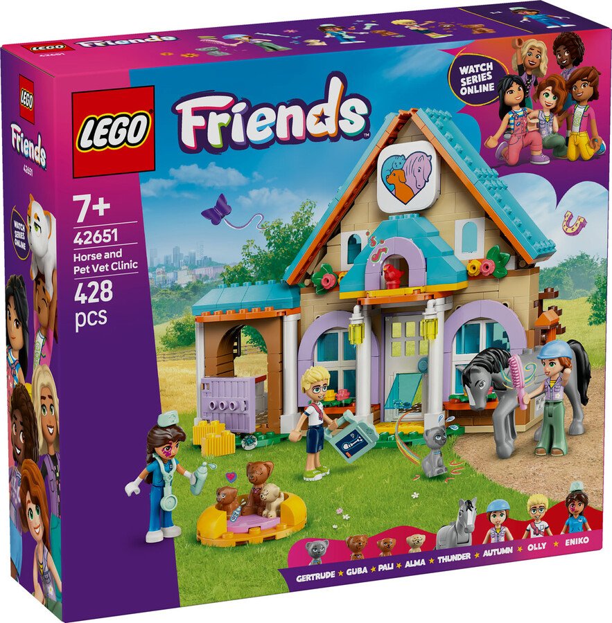 

Конструктор LEGO Friends 42651 Ветеринарная клиника для лошадей и домашних животных