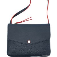 Женская сумка Louis Vuitton Twice 464 Blue Red