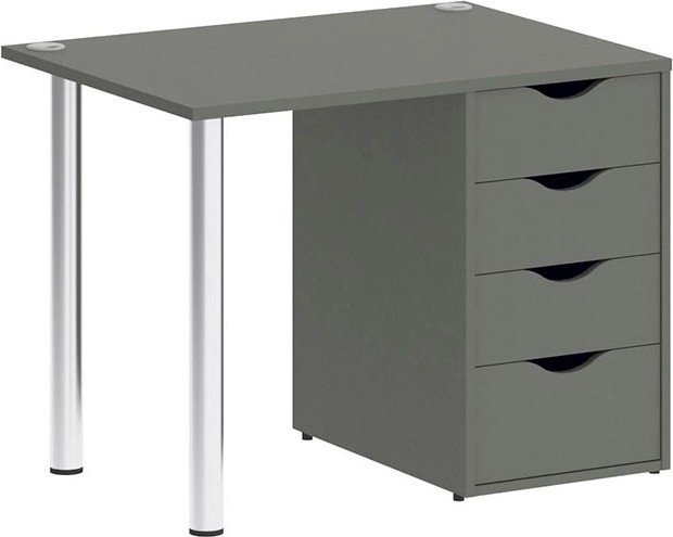 

Стол Riva Home Office VR.SP-3-98.4 Silver (металлик)