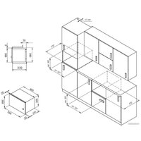 Микроволновая печь Monsher MMH 201 W