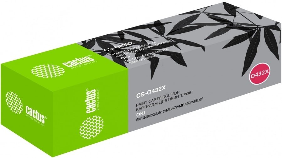

Картридж CACTUS CS-O432X (аналог OKI 45807120)