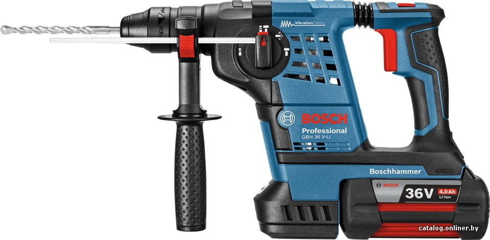 Перфоратор Bosch GBH 36 V-LI Plus Professional 0611906002 (с 2-мя АКБ)