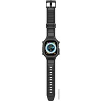 Ремешок Spigen Rugged Armor Pro для Apple Watch Ultra (49 мм) (черный)