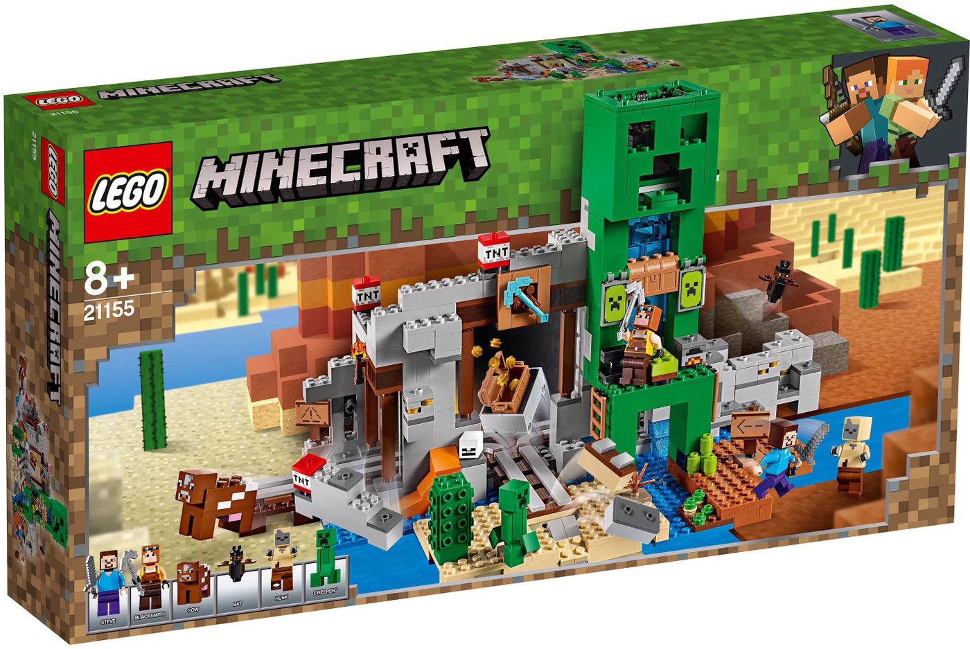 

Конструктор LEGO Minecraft 21155 Шахта крипера