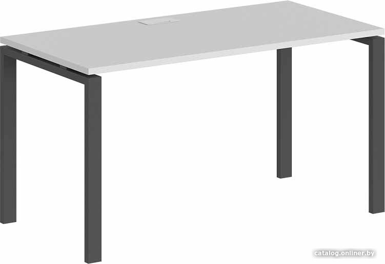 Стол Norden 140x60x75 SG.202.WH.63.AN (антрацит/белый)