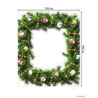 Скатерть JoyArty Рождественская виньетка tc_37051_120x145