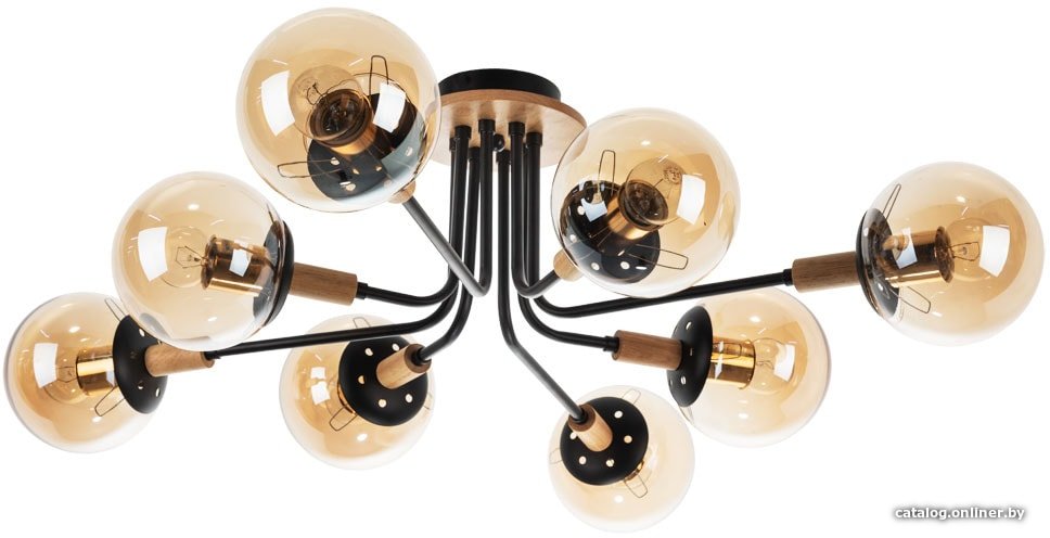 Люстра средней высоты Arte Lamp Oxford A2716PL-8BK