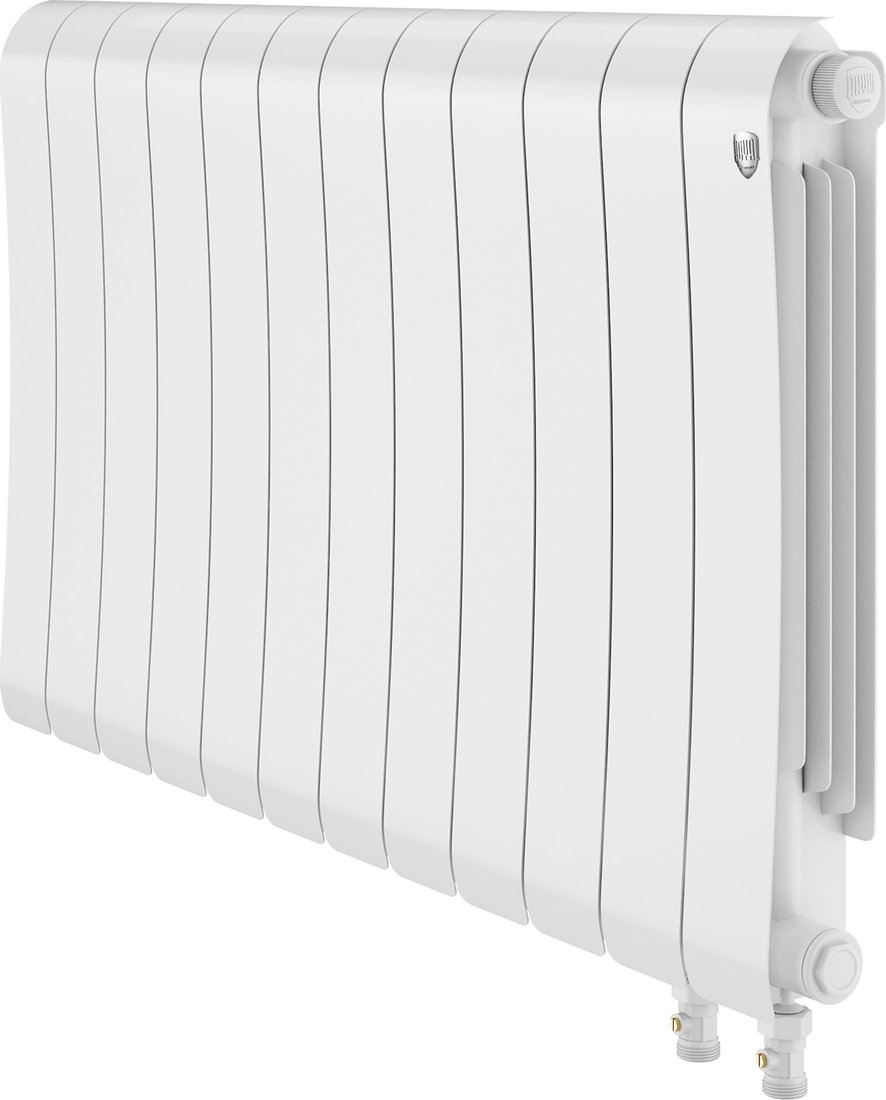 

Биметаллический радиатор Royal Thermo Infinity 500 Bianco Traffico VR80 - 12 секций