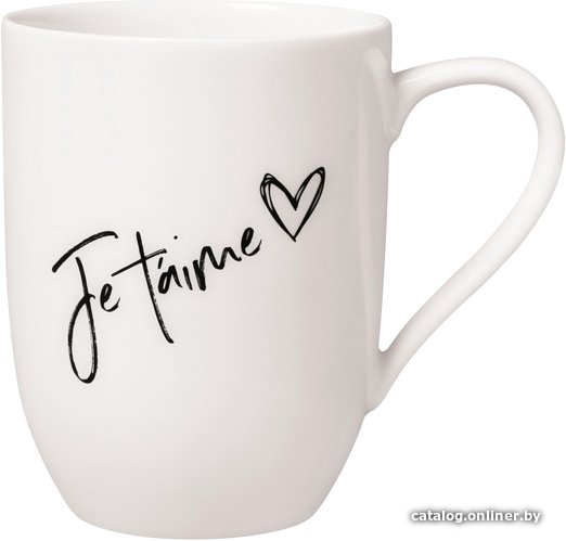 Кружка Villeroy & Boch Statement. Je t'aime 10-1621-9672