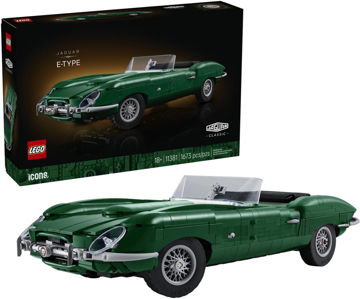 Конструктор LEGO Icons 11381 Jaguar E-Type
