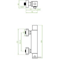 Смеситель Laveo Kvadrato BLQ 04TD