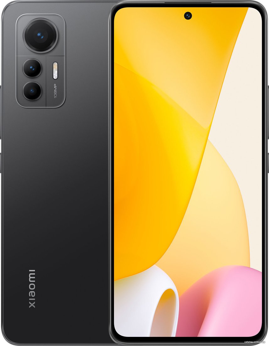 Телефон Xiaomi 12 Lite 8GB/256GB международная версия (черный)
