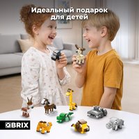 Конструктор QBRIX Мир Животных 10в1 32032
