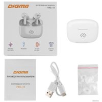 Наушники Digma TWS-19 (белый)