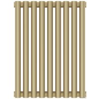 Стальной трубчатый радиатор Сунержа Эстет-11 500х405 9 секций (матовая шампань)