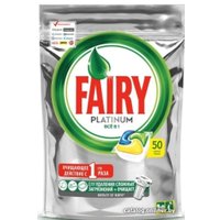 Капсулы для посудомоечной машины Fairy Platinum Lemon All in 1 (50 шт)