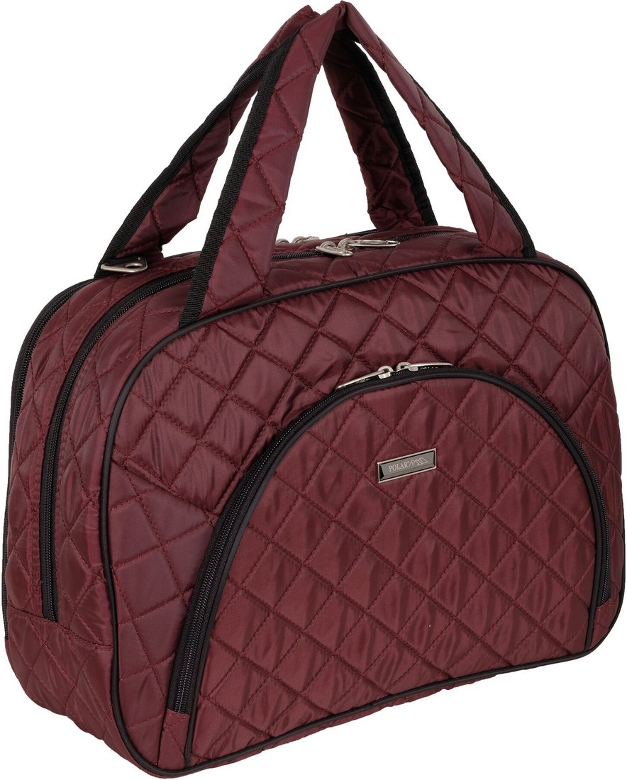 

Дорожная сумка Polar 7038.1 стежка (бордовый)