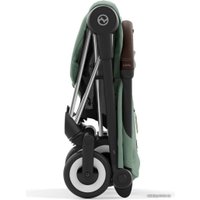 Коляска прогулочная «книга» Cybex Coya (leaf green/chrome frame)