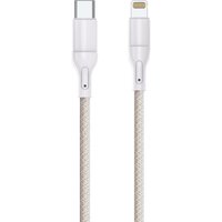 Кабель Keizen KZ-5289101 20W USB Type-C - Lightning (1 м, бежевый)