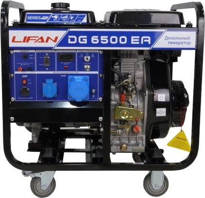 

Дизельный генератор Lifan DG6500EA