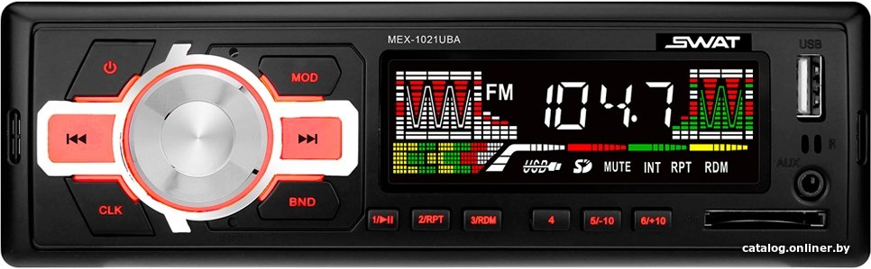 USB-магнитола Swat MEX-1021UBA