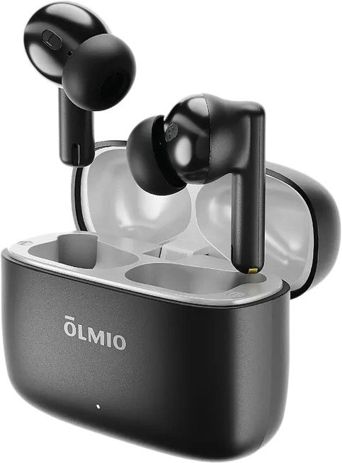 Наушники Olmio TWE-15 (черный)