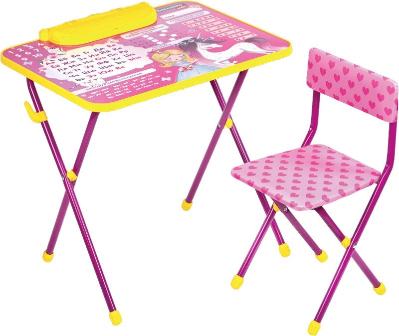 Детский стол BRAUBERG Nika Kids 532635 (розовый)