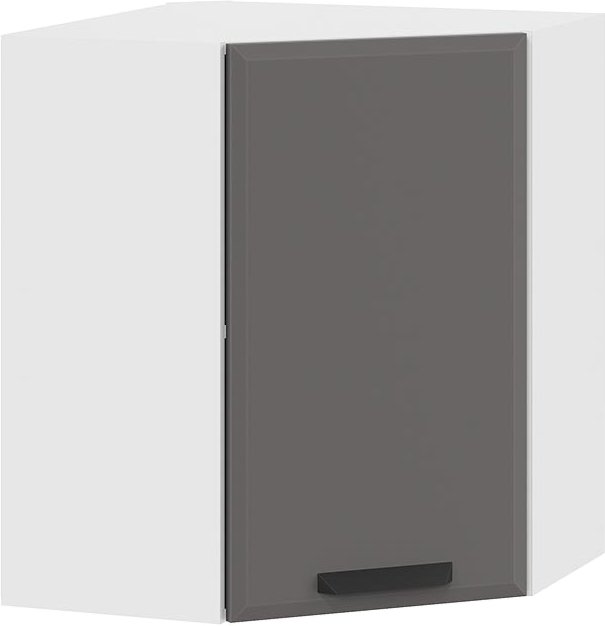 

Шкаф навесной Трия Тиана 1В6У (белый/асфальт супермат)