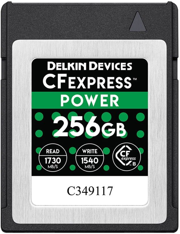 

Карта памяти Delkin Devices Power CFexpress DCFX1-256 256GB