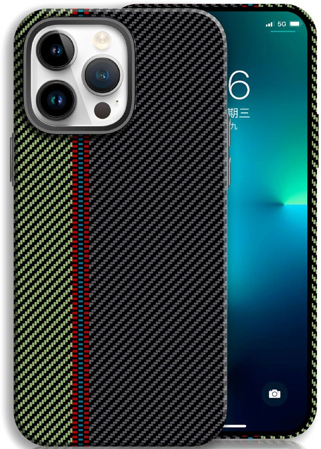 

Чехол для телефона Luxo Пути сошлись J218 для Apple iPhone 15 Pro (хаки/болотный)