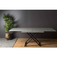 Стол-трансформер Levmar Cross P02/S53 (гриджио/черный)