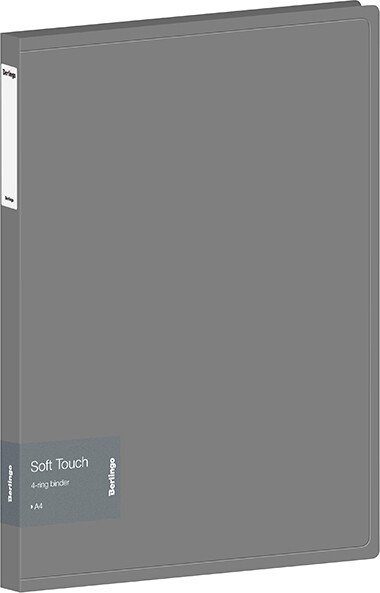 

Папка для бумаг Berlingo Soft Touch RB4_4D985 (серый)