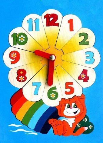 Развивающая игрушка Крона Мозаика. Часики 143-042