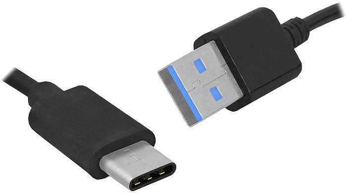 

Кабель Lexton LX8430 USB Type-A - USB Type-C (1 м, черный)