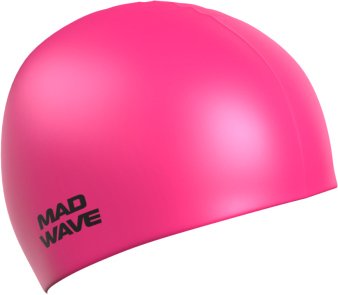 

Шапочка для плавания Mad Wave Light Big (розовый)