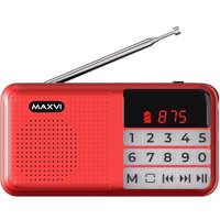 Радиоприемник Maxvi PR-02 (красный)