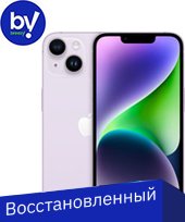 

Смартфон Apple iPhone 14 128GB Восстановленный by Breezy, грейд A+ (фиолетовый)