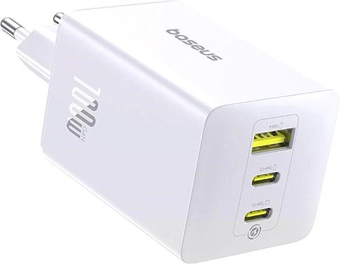 Сетевое зарядное Baseus EnerFill FE11 Fast Charger 2C+U 100W EU P10182102213-00