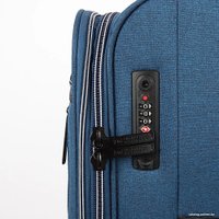 Чемодан-спиннер Francesco Molinary 338-1004/3-24NAV (синий)