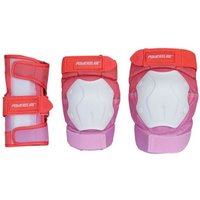 Комплект защиты Powerslide Standard Women Set 903296 (красный/розовый, XL)