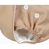 Многоразовый подгузник Крошка Я Листья (белый/коричневый) в Орше