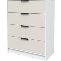 Комод Интерлиния Концепт КТ-К80 Глосс (белый платинум/кашемир)