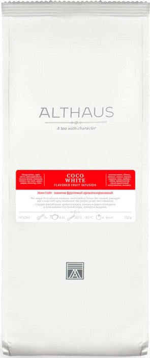 

Фруктовый чай Althaus Coco White Коко Уайт 250 г
