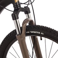 Велосипед Stinger Element Evo 26 р.14 2024 (черный/золотистый)