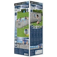 Каркасный бассейн Bestway Power Steel Камень 56716 (549x274x122)